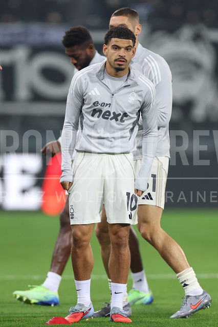 UEFA Europa League 2025/26: SK Sturm Graz vs SK Brann | Graz, Austria, 29.JAN.26 - SOCCER - UEFA Europa League, SK Sturm Graz vs SK Brann Bergen. The image shows Morgan Gibbs-White (Nottingham).