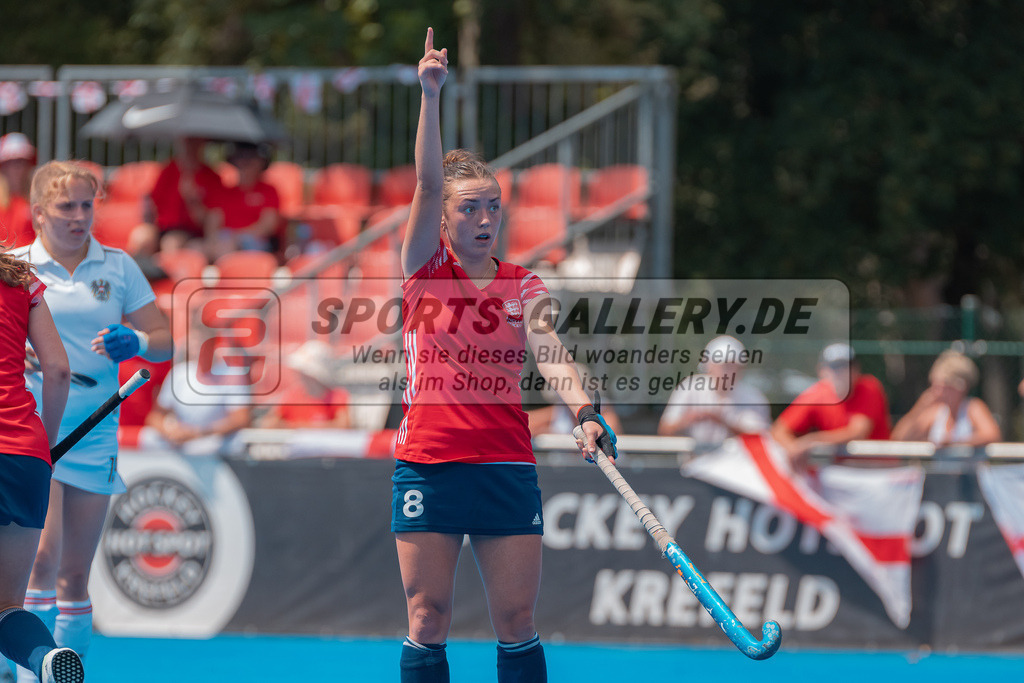 HK_20230711_101037 | Euro Hockey WU18 Austria - England Championship Girls &amp; Boys am 11.7.2023 CHTC , Krefeld ,