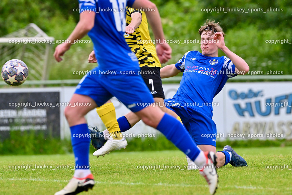 SV Wernberg vs. FC Faakersee | #17 Sandro Christopher Matschek SV Wernberg, SV Wernberg vs. FC Faakersee, SV Wernberg vs. FC Faakersee am 01.06.2024 in Wernberg (Sportplatz Wernberg), Austria, (Photo by Bernd Stefan)