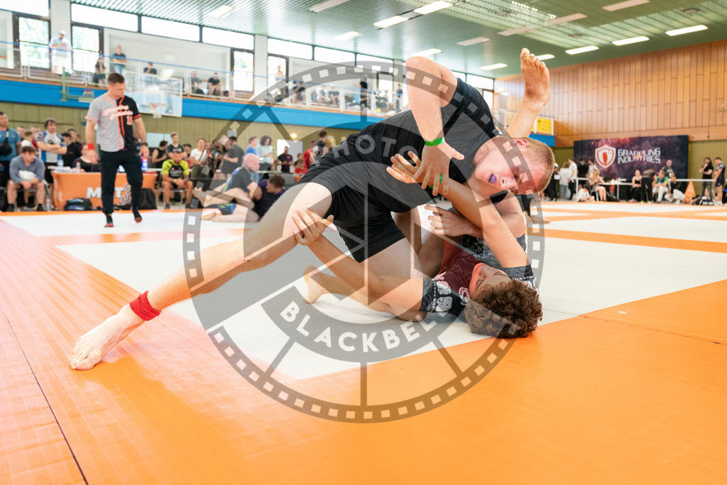 20230624PBB_2300 | Athletes compete during the Grappling Industries BJJ Competition in the Siemensstadt sport club in Berlin, Germany, on June 24, 2023.