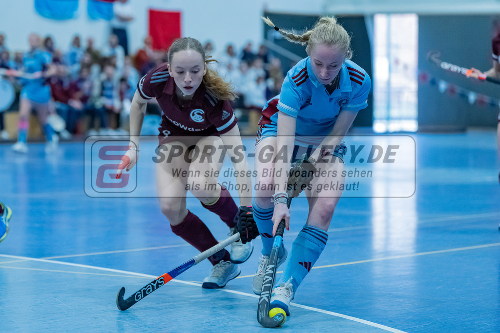 HK_20240303_108918 | 2. Halbfinale Deutsche Meisterschaft WU16 am 3.3.2024 Halle DHC, Düsseldorf ,