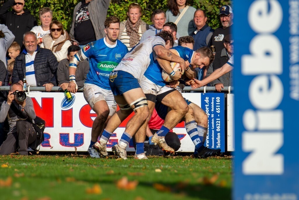 26.10.2024, Rugby 1. Bundesliga Süd/West, Saison 2024/25, 6. Spieltag: SC Neuenheim gegen TSV Handschuhsheim | 26.10.2024, Rugby 1. Bundesliga Süd/West, Saison 2024/25, 6. Spieltag: SC Neuenheim gegen TSV Handschuhsheim - Realisiert mit Pictrs.com