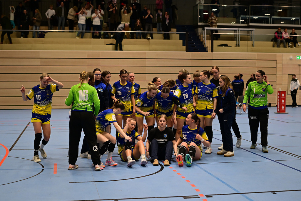 Handball I Frauen I Saison 2025-2026 I 3. Liga Staffel Nord I 11. Spieltag I Buxtehuder SV II - Frankfurter HC | Der Sportfotograf. - Realisiert mit Pictrs.com