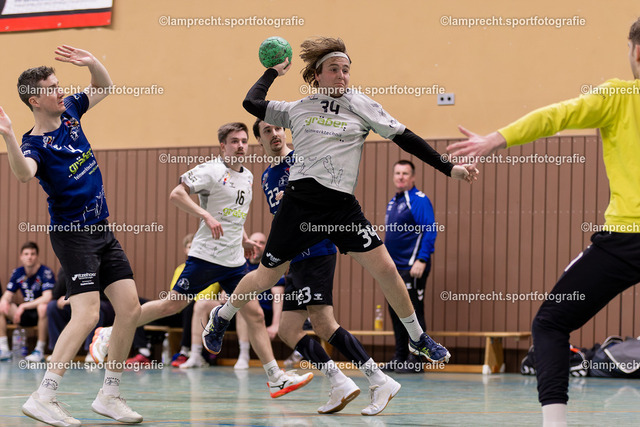 Handball I Herren I Saison 2025-2026 I SHSE Manfred-Frank-Pokal I Viertelfinale I HSG Kalkberg 06 II - HSG Kalkberg 06 161 | Frederic Wesche (34, HSG Kalkberg 06 II) - Realisiert mit Pictrs.com
