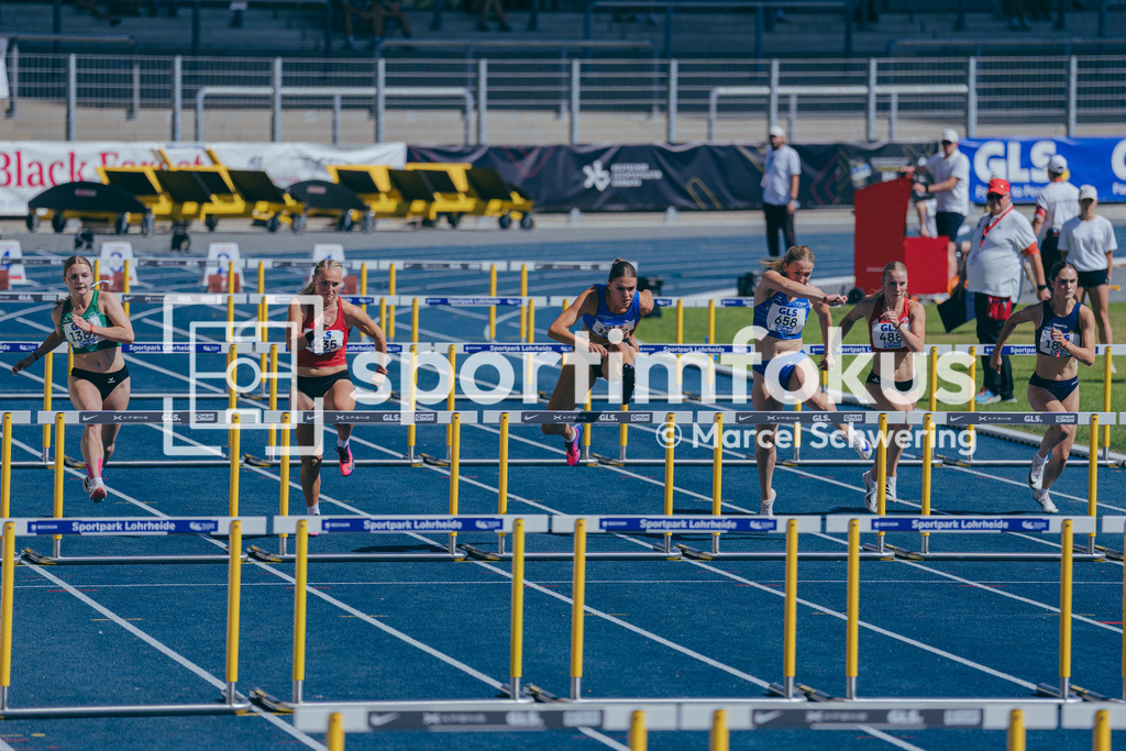 Deutsche Meisterschaften U20 / U16 2026 | 110 Meter Hürden, Deutsche Meisterschaften der U20 &amp; U16 2026, Lohrheidestadion Bochum-Wattenscheid, 12.07.2026. Foto: Marcel Schwering / sportimfokus - Realisiert mit Pictrs.com