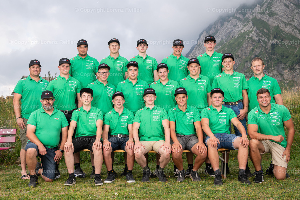 Schwingen -  ENST Sion, Team  NOSV 2024 | Schwägalp, 16.8.24, Schwingen - ENST 24 Sion, Team  NOSV. Kanton St.Gallen