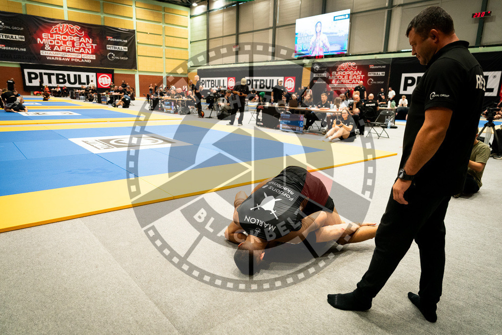 20250906PBB2862 | Fighters compete during the ADCC European Trials  competition in Warsaw, Poland, on September 6, 2025.