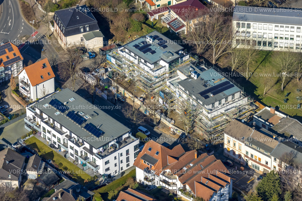Unna230214211 | Luftbild, Baustelle und Neubau Kessebürener Weg, Unna, Ruhrgebiet, Nordrhein-Westfalen, Deutschland