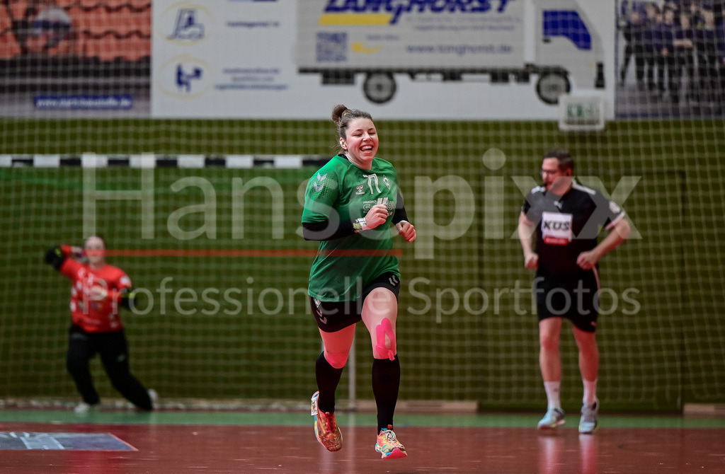 Handball, 2. Bundesliga Frauen, SV Werder Bremen - VfL Waiblingen | v.li.: