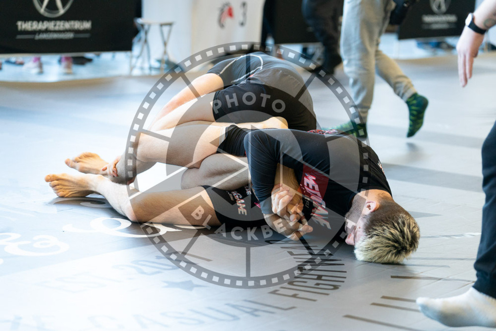 20250329PBB3011 | Fighters compete during the International Luta Livre (ILLCS) Germany IX Spring 2025 Competition spring on March 29, 2025 in Hannover, Germany.© Chiara Dazi