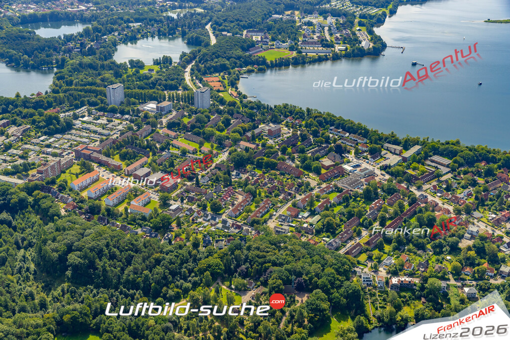 Luftbild Vs Google Maps  Fegetasche  Plön -Das Luftbild wurde 2025 vom UL-Flugzeug heraus erstellt ( keine Drohnenluftbilder ) - Hochauflösende Luftaufnahme -Nicht vergleichbar mit Google Maps oder Satelittenbilder- Die Geschenkidee !Mit Lizenz und Bildrechte bestellbar