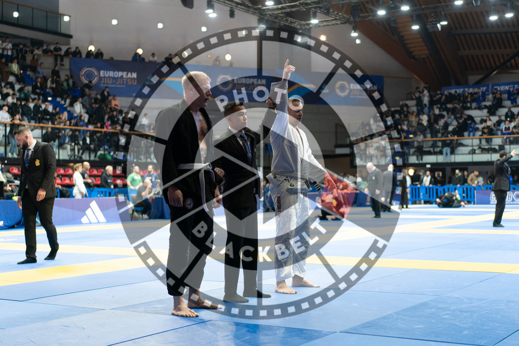 20240119PBB2499 | Fighters compete during the IBJJF European Championship in Paris, France, on January 19, 2024.