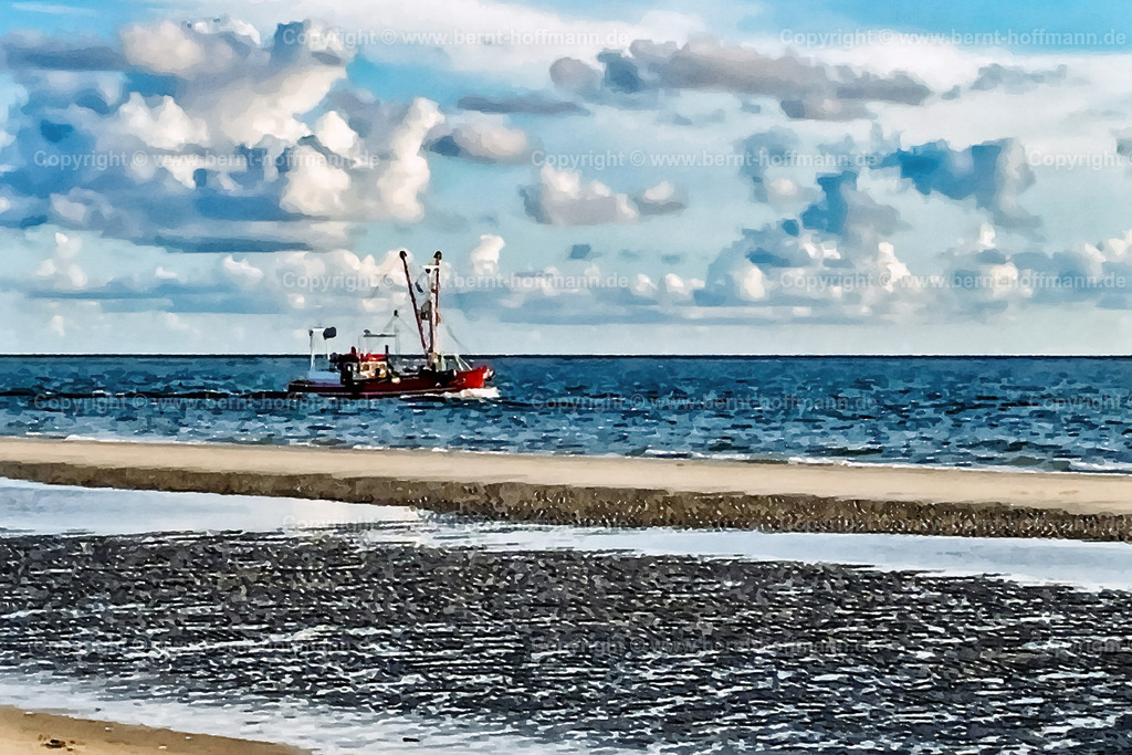 PDM2_6856_DK_Roem_Kutter_150x100 | DIGITALKUNST. Ruf des Meeres - Kurs Südwest. __ Kutter vor dem Südstrand ( Soenderstrand ) der dänischen Nordsee -Insel Roem. . __ Druckbar ist dieses Bild aber auch in vielen kleineren Formaten sowie in frei wählbaren Bildausschnitten. - Realisiert mit Pictrs.com