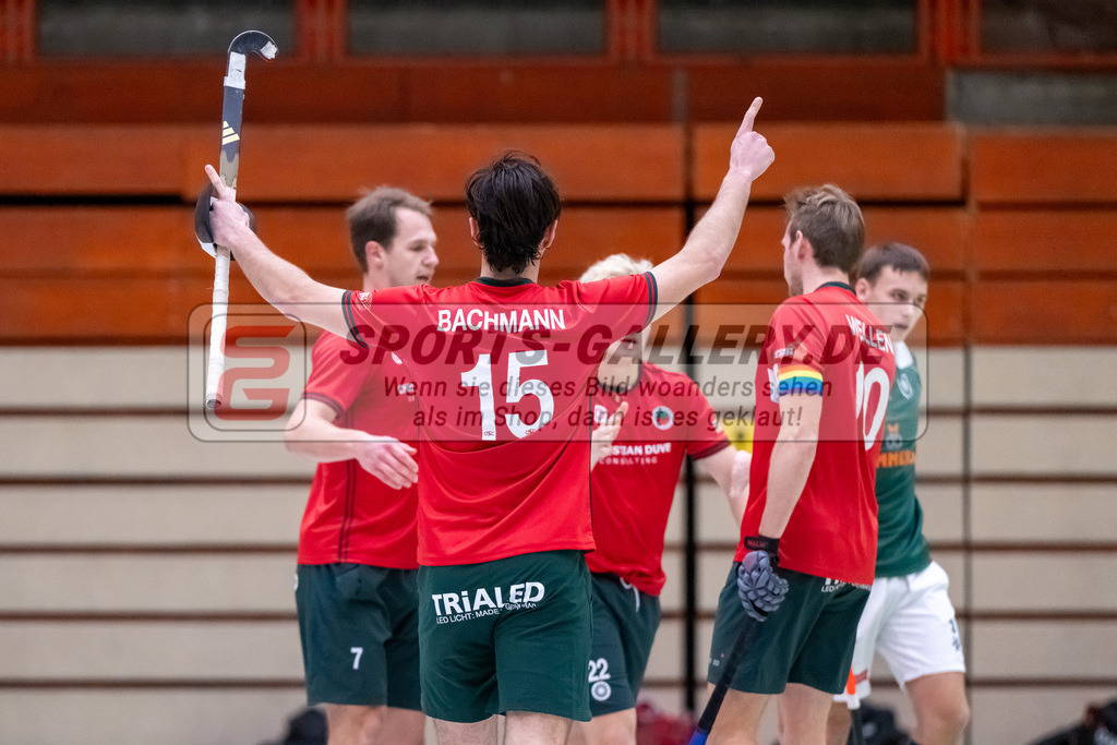 HK_20250110_101332 | 1. Bundesliga Halle Herren Crefelder HTC - Uhlenhorst Mülheim am 10.1.2025 Glockenspitz Halle Krefeld, Krefeld ,