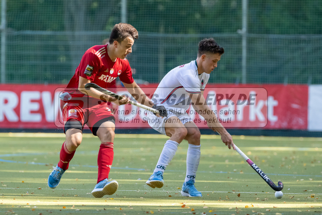 HK_20240907_105395 | 1. Bundesliga Herren RW Köln - Crefelder HTC am 7.9.2024 RW Köln, Köln , Julius Hayner ( Crefelder HTC #6 )
