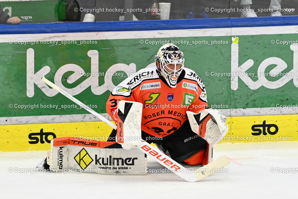 EC IDM WÄRMEPUMPEN VSV vs. MOSER MEDICAL GRAZ99ERS | #33 Maxime Lagacé Graz 99ers, EC IDM WÄRMEPUMPEN VSV vs. MOSER MEDICAL GRAZ99ERS, EC IDM WÄRMEPUMPEN VSV vs. MOSER MEDICAL GRAZ99ERS am 17.03.2026 in Villach (Stadthalle Villach), Austria, (Photo by Bernd Stefan)