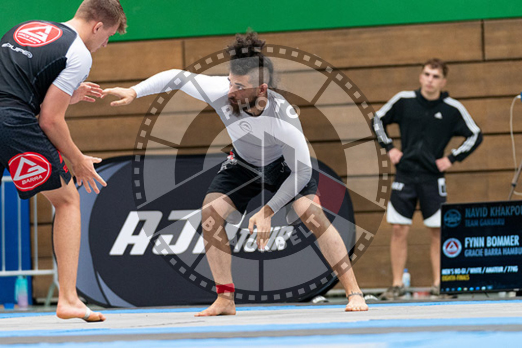 20230826PBB54571 | Fighters compete during the AJP INTLPRO BJJ and grappling competition in Hamburg, Germany, on August 26 2023.