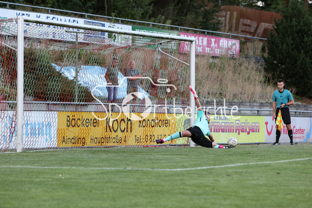 TSV Aindling - VfB Eichstätt | TSV #30 haelt zweiten Elfmeter