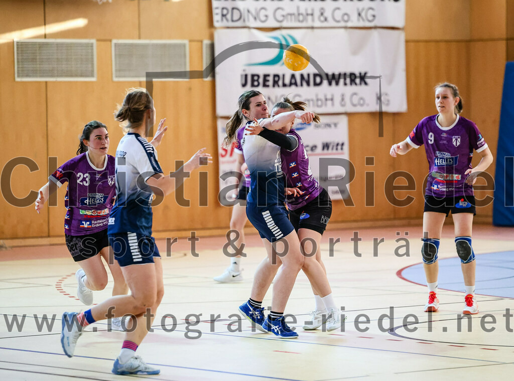 2023-12-16_111_SpVgg_Altenerding_gegen_HC_Donau-Paar_II | Erding, Deutschland, 16.12.2023:
Handball, Bezirksoberliga Frauen Altbayern 2023 / 2024, 10. Spieltag, SpVgg Altenerding gegen HC Donau/Paar II, Endergebnis: 22:22

Foto: Christian Riedel / fotografie-riedel.net