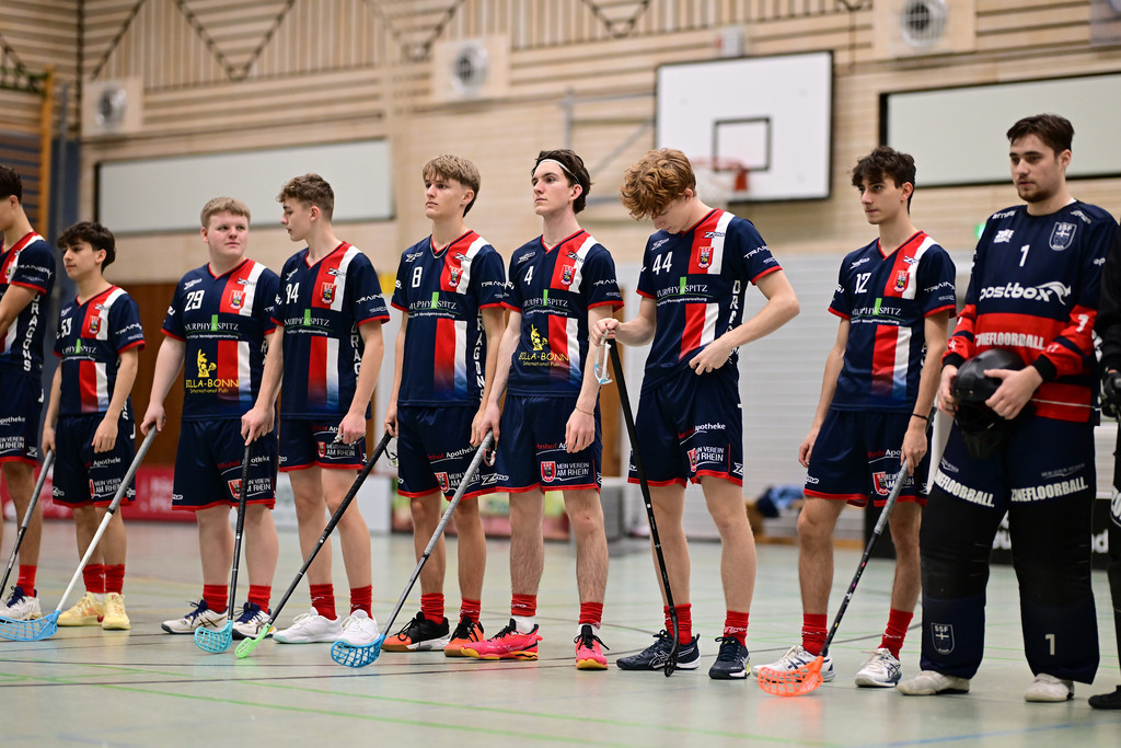 Floorball I Herren I Saison 2024-2025 I 2. FBL Herren Nord-West I 12. Spieltag I MTV Mittelnkirchen - SSF Dragons Bonn II I 036031 | Der Sportfotograf. - Realisiert mit Pictrs.com