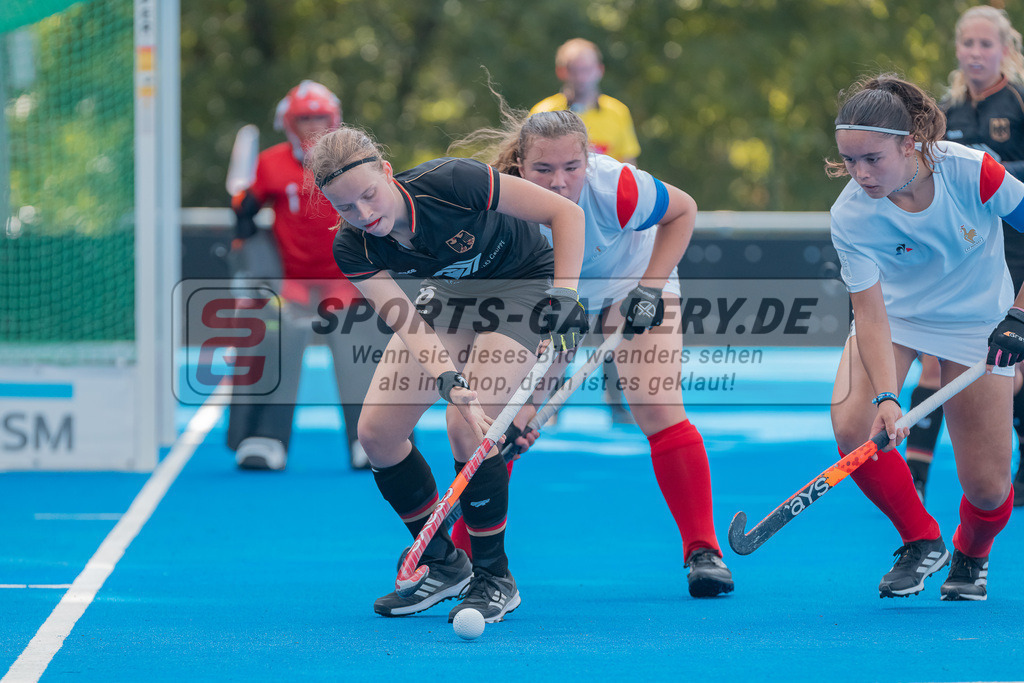HK_20230710_2-62 | Euro Hockey WU18 France - Germany Championship Girls &amp; Boys am 10.7.2023 CHTC , Krefeld ,