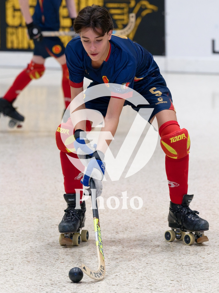 U17  - SC Thunerstern  v Geneve RHC A  |  during the U17  match between SC Thunerstern  and Geneve RHC A  at Centre sportif de la queue d'arve in Geneve, Switzerland