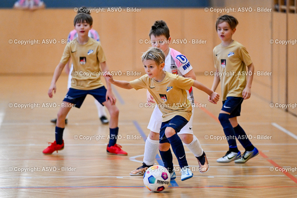ASVÖ_ Fussballturnier SV Gallneukirchen_ 09.02.2025-26 | 09.02.2025, Gallneukirchen, AUT, ASVÖ, Fussball Nachwuchs Hallenturnier 2025, SV Gallneukirchen im Bild Teilnehmer U 9©Harald Dostal / fodo.media - Realisiert mit Pictrs.com