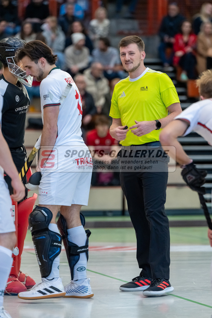 HK_20250118_101735 | 1/4 Finale 1. Bundesliga Halle Herren Crefelder HTC - Zehlendorfer Wespen am 18.1.2025 Halle Glockenspitz, Krefeld ,