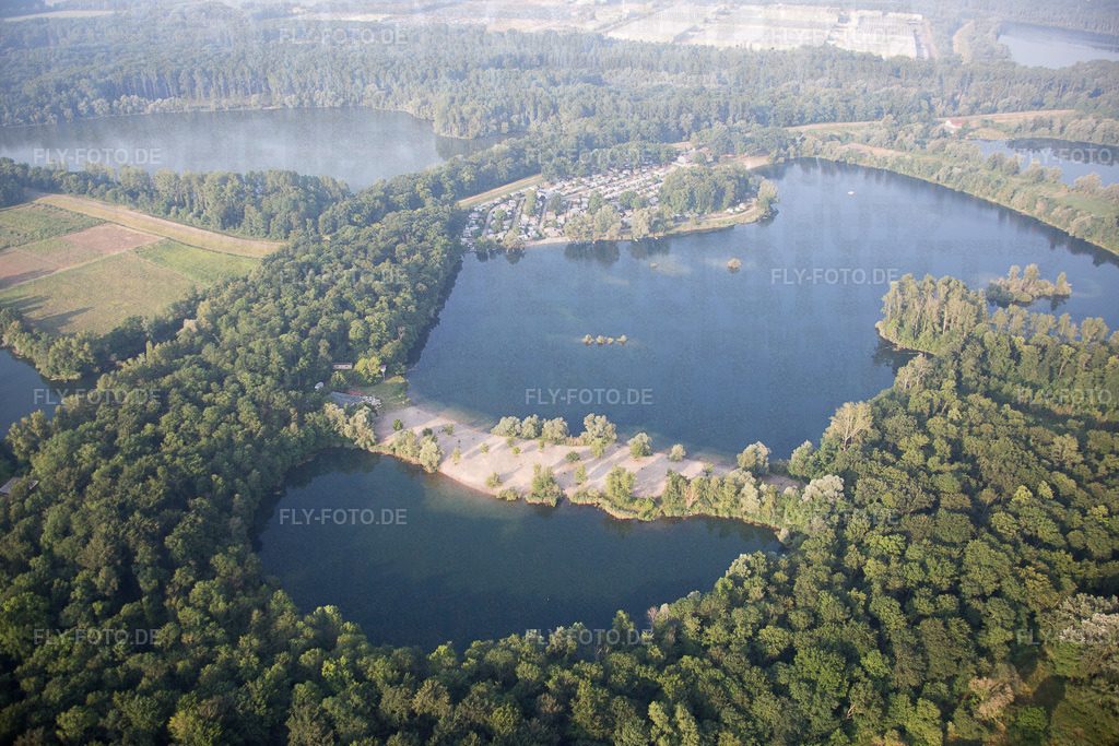 Naherholungsgebiet | Luftbild: Naherholungsgebiet in Lingenfeld im Bundesland Rheinland-Pfalz in Deutschland. Foto: IMG_080554.jpg vom 12.06.2015 durch Werner Riehm/FLY-FOTO.de - Realisiert mit Pictrs.com