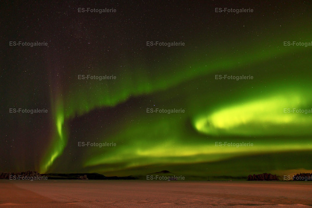 Polarlichter über Arjeplog