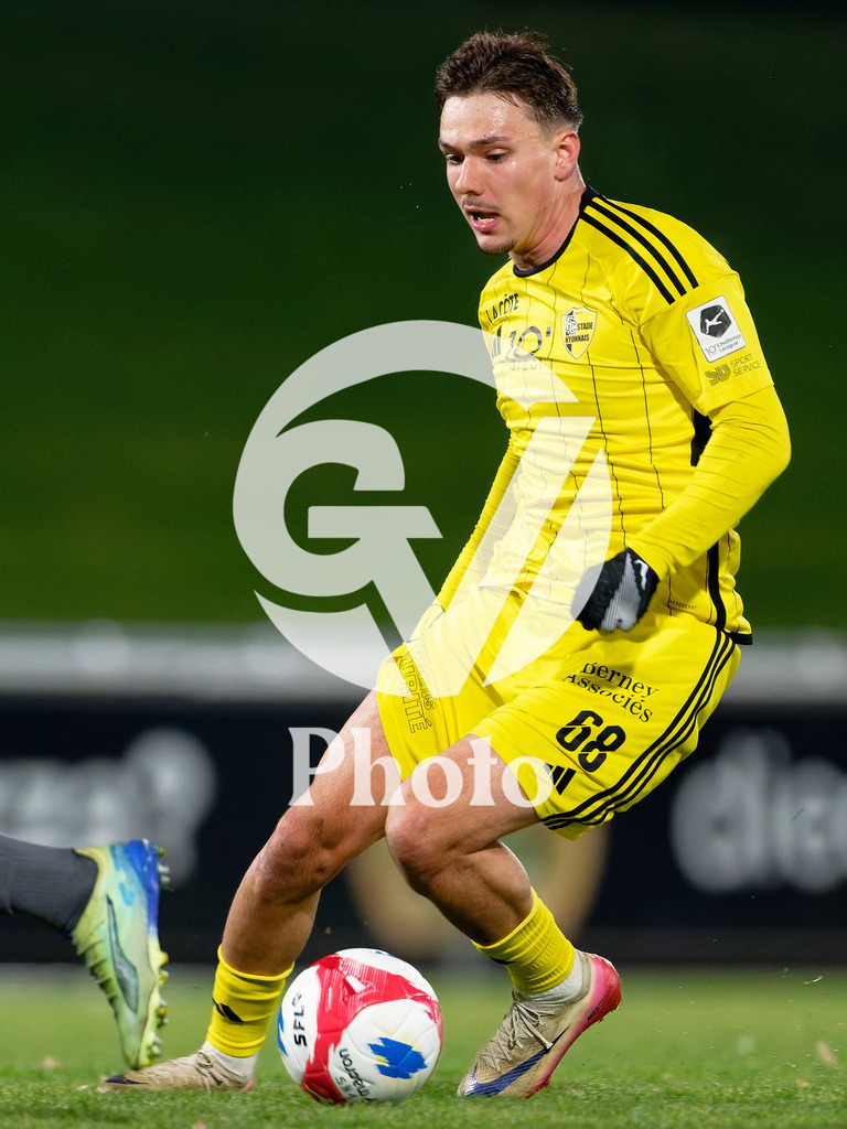 dieci Challenge League - FC Stade Nyonnais v FC Vaduz |  during the dieci Challenge League match between FC Stade Nyonnais and FC Vaduz at Centre sportif de Colovray in Nyon, Switzerland