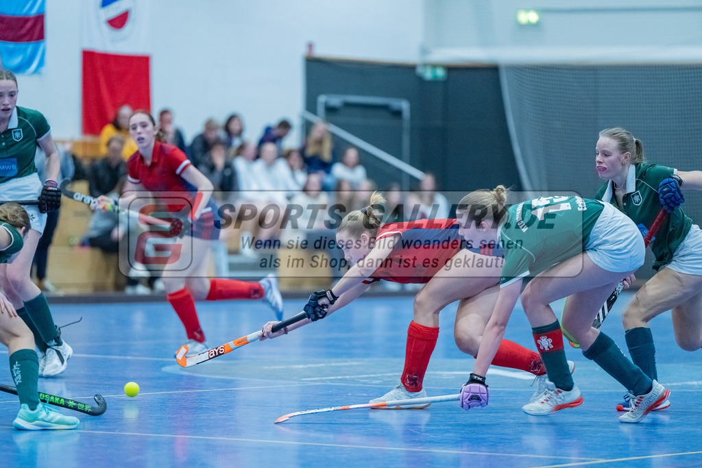 HK_20240303_109171 | Spiel um Platz 3 Deutsche Meisterschaft WU16 am 3.3.2024 Halle DHC, Düsseldorf ,
