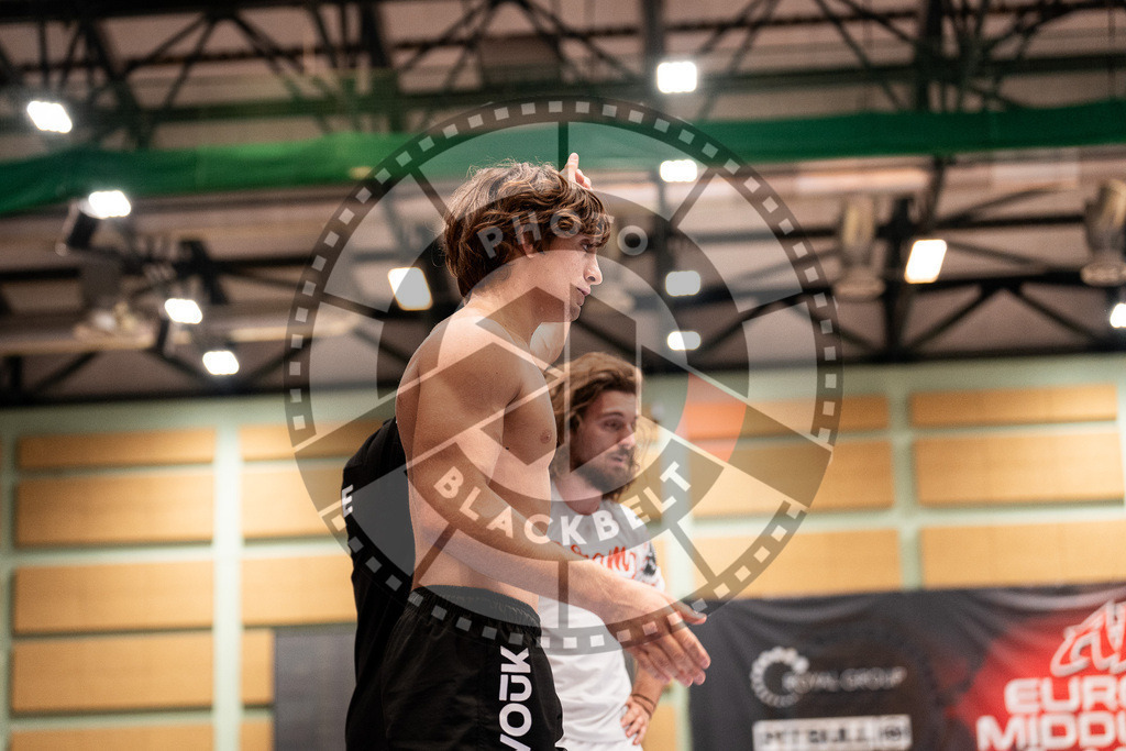20250906PBB2166 | Fighters compete during the ADCC European Trials  competition in Warsaw, Poland, on September 6, 2025.