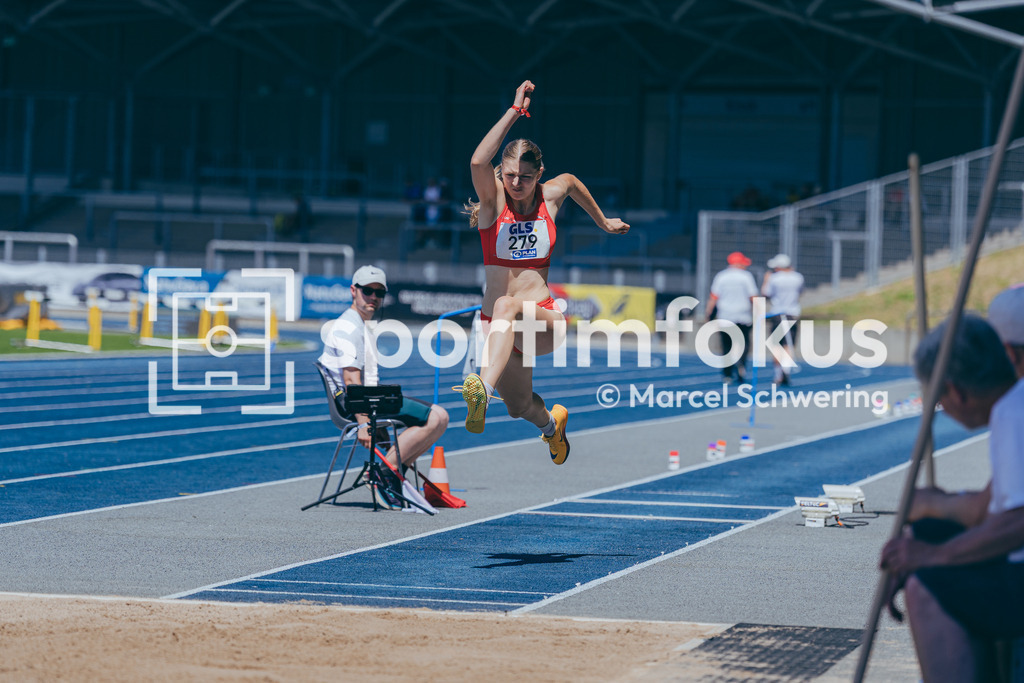 Deutsche Meisterschaften U20 / U16 2026 | Lilo Ketzel, LAC Passau, 279, Dreisprung, Deutsche Meisterschaften der U20 &amp; U16 2026, Lohrheidestadion Bochum-Wattenscheid, 11.07.2026. Foto: Marcel Schwering / sportimfokus - Realisiert mit Pictrs.com