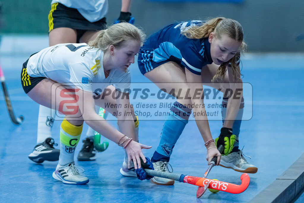 HK_20240303_108820 | 1. Halbfinale Deutsche Meisterschaft WU16 am 3.3.2024 Halle DHC, Düsseldorf ,