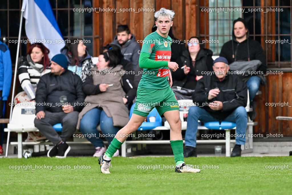 Dellach Gail vs. Rapid Lienz | #16 Sandro Unterreiner Rapid Lienz, Dellach Gail vs. Rapid Lienz, Dellach Gail vs. Rapid Lienz am 26.04.2024 in Dellach (Sportplatz Dellach Gail), Austria, (Photo by Bernd Stefan)