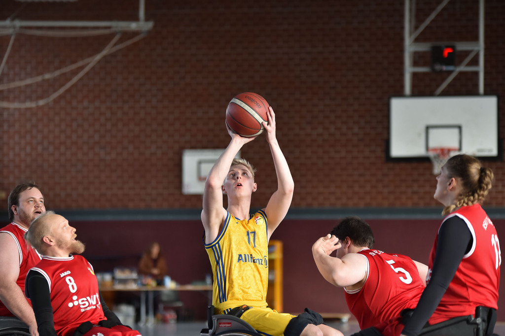 2024-11-23-0664 | RSKV Tuebingen vs. Alba Berlin, Rollstuhlbasketball, 2. Bundesliga Sued, 5. Spieltag, Saison 2024/2025, 23.11.2024, Foto: Ralph Kunze - Realisiert mit Pictrs.com