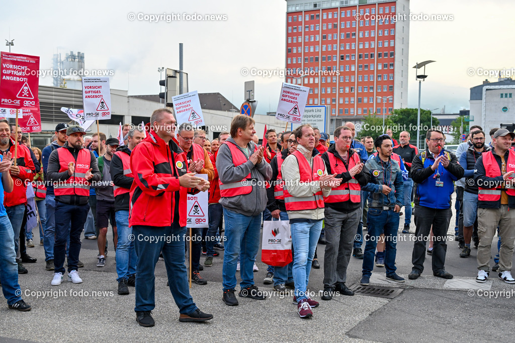 Kundgebung der Gewerkschaft_ PROGE_ 23.05.2024-36 | 23.05.2024, Linz, AUT, Kundgebung der Gewerkschaft, PROGE, im Bild Kundgebungsteilnehmer
