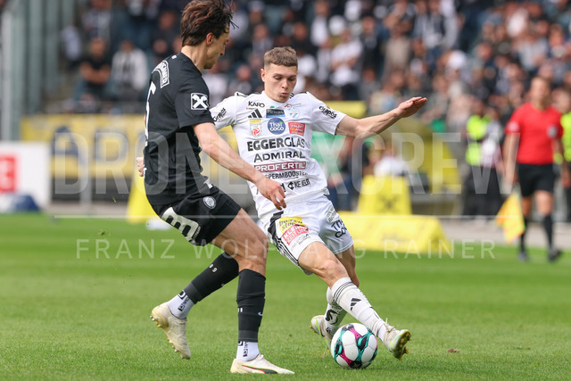 SK Puntigamer Sturm Graz vs TSV Egger Glas Hartberg – Championship Group    | Graz, Austria, 12.Apr.26 - SOCCER - ADMIRAL Bundesliga, SK Puntigamer Sturm Graz vs TSV Egger Glas Hartberg. The image shows Elias Havel (Hartberg).    
