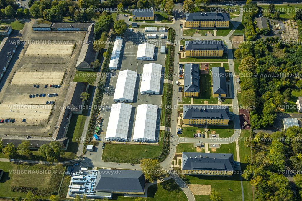 Soest220904275 | Luftbild, ehemalige Kanaal van Wessem Kaserne, Wohnanlage und Flüchtlingsunterkunft, Soest, Soester Börde, Nordrhein-Westfalen, Deutschland