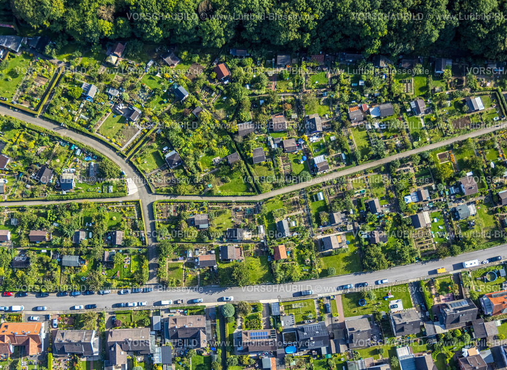 Hagen230902850 | Luftbild, Wohnsiedlung Auf der Heide, im grünen Waldgebiet, Hohenlimburg, Hagen, Ruhrgebiet, Nordrhein-Westfalen, Deutschland