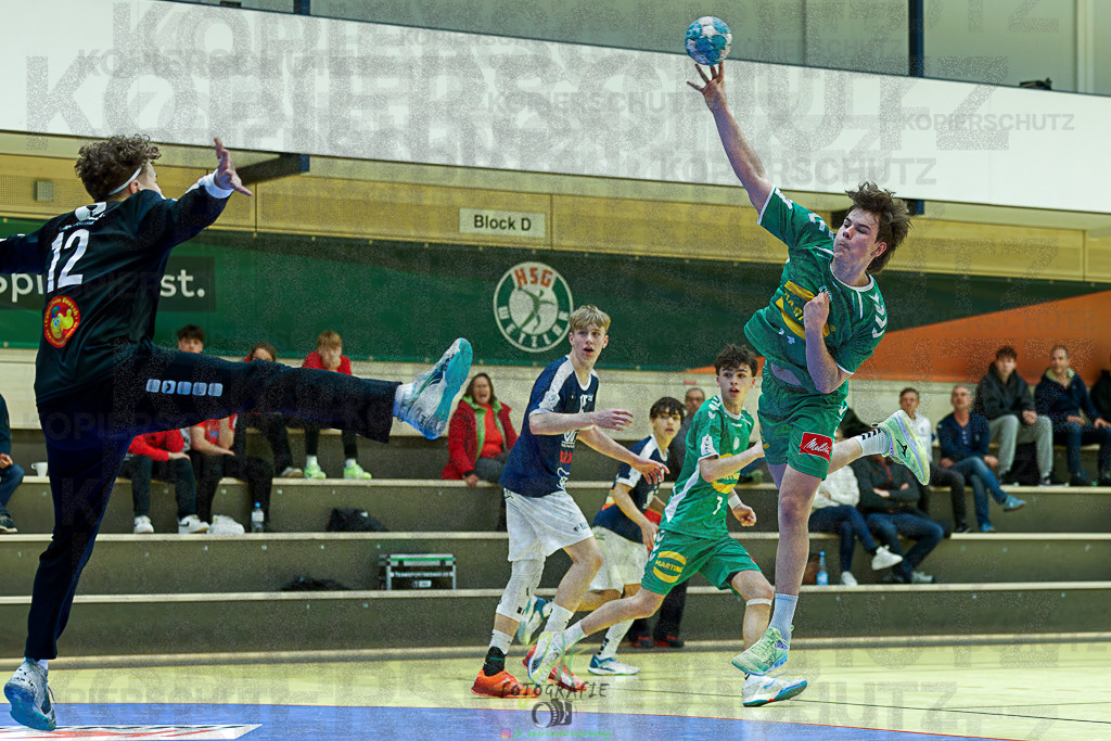 mJB Pokalrunde dt. Meisterschaft, TV Hüttenberg - TSV GWD Minden | mJB Pokalrunde dt. Meisterschaft, TV Hüttenberg - TSV GWD Minden am 15.03.2025 in Münchholzhausen (Sporthalle Münchholzhausen)Photo © 2025 - Jörg Heinrich - Realisiert mit Pictrs.com