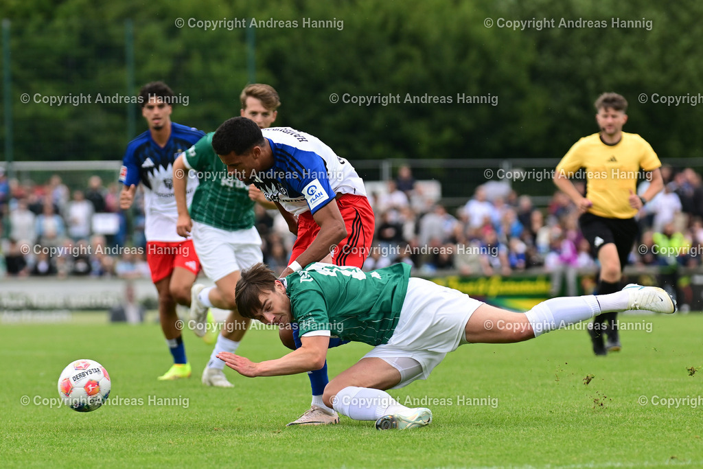 Fußball I Herren I Testspiel  I TSV Elstorf - Hamburger SV I 5.7.2025 | a-hannig - Realisiert mit Pictrs.com