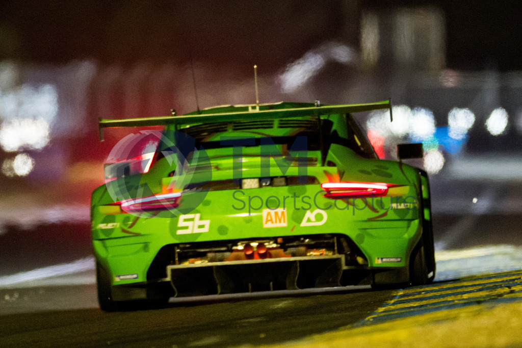 Trainproduction-20230607-2059 | LE MANS,FRANCE,07.Jun.23 - MOTORSPORTS - WEC, FIA World Endurance Championships, 24 Hours of Le Mans, Circuit de la Sarthe, free practice 1. Image shows PJ Hyett (USA), Gunnar Jannette (USA) and Matteo Cairoli (ITA/ Project 1-AO). Photo: Trainproduction / Matthias Trinkl