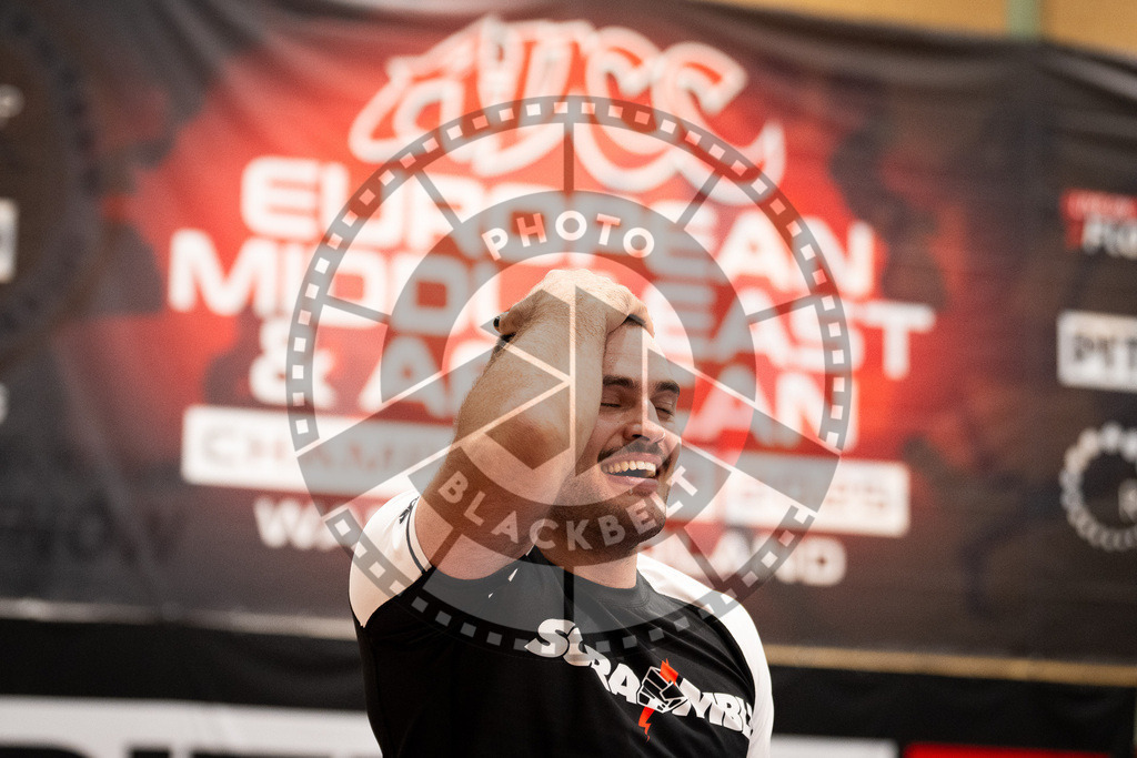 20250906PBB4013 | Fighters compete during the ADCC European Trials  competition in Warsaw, Poland, on September 6, 2025.