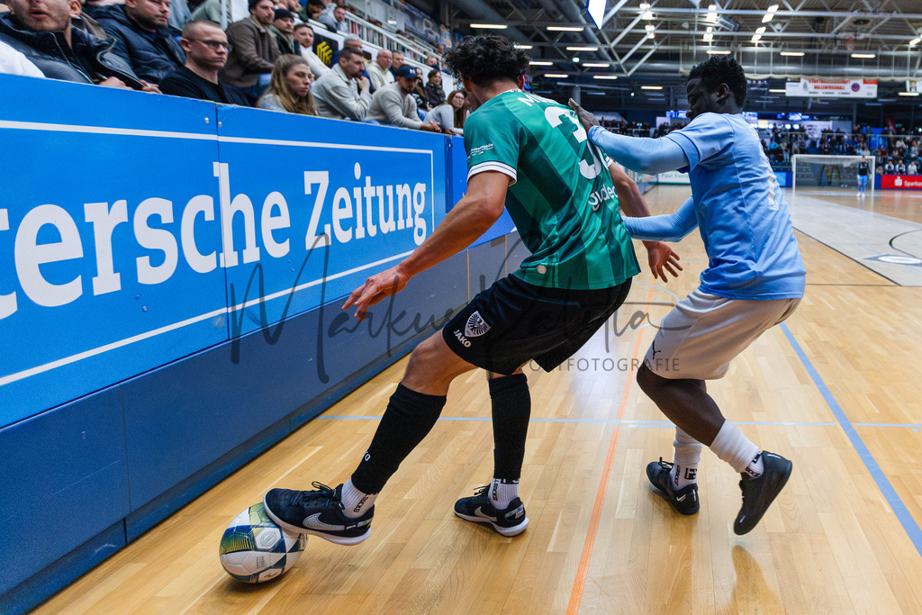 47. Stadtmeisterschaften im Hallenfußball 2025, Zwischenrunde, Zwischenrunde | Stadtmeisterschaften im Hallenfußball 2025, Zwischenrunde, Sporthalle Berg Fidel in Münster. Foto: sportfotografie.ms | Markus Paletta - Realisiert mit Pictrs.com
