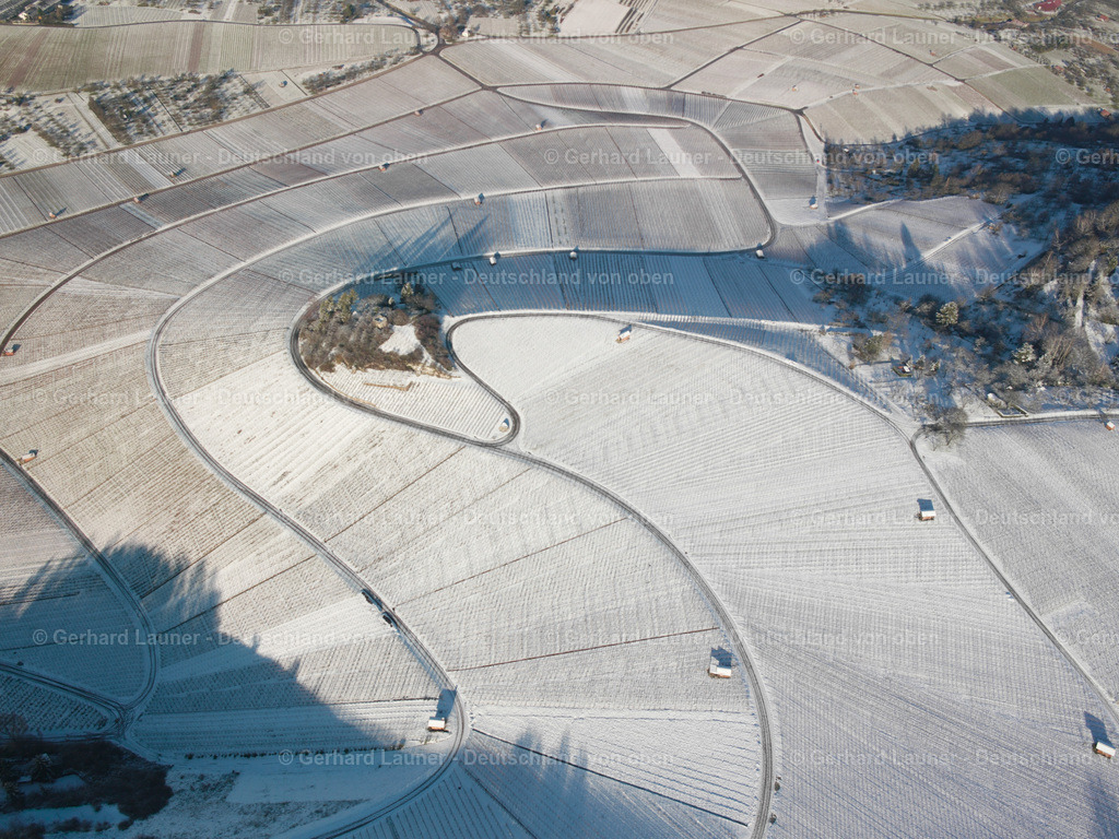 24B0059 | Weinberge bei Korb, Winteraufnahme