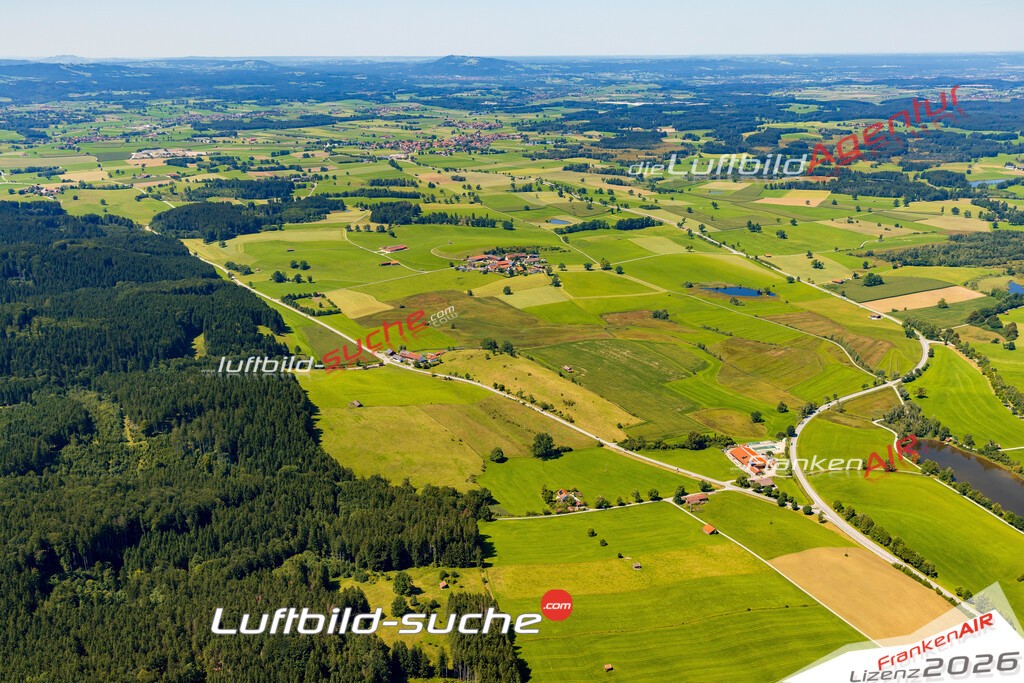 Luftaufnahme von Habaching Obersöchering Bild- Das Luftbild wurde 2025 vom UL-Flugzeug heraus erstellt ( keine Drohne ) - Hochauflösende Luftaufnahme -Nicht vergleichbar mit Google Maps oder Satelittenbilder- Die Geschenkidee !Mit Lizenz und Bildrechte bestellbar