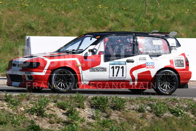 FIA European Hill Climb Championship – Rechberg 2026 | FIA European Hill Climb Championship at Rechberg, held from 24 to 26 April 2026 near Tulwitz, Styria, Austria. The image shows Jindrich PLUHAR (CZE) Nissan Sunny 2.0 GTI.