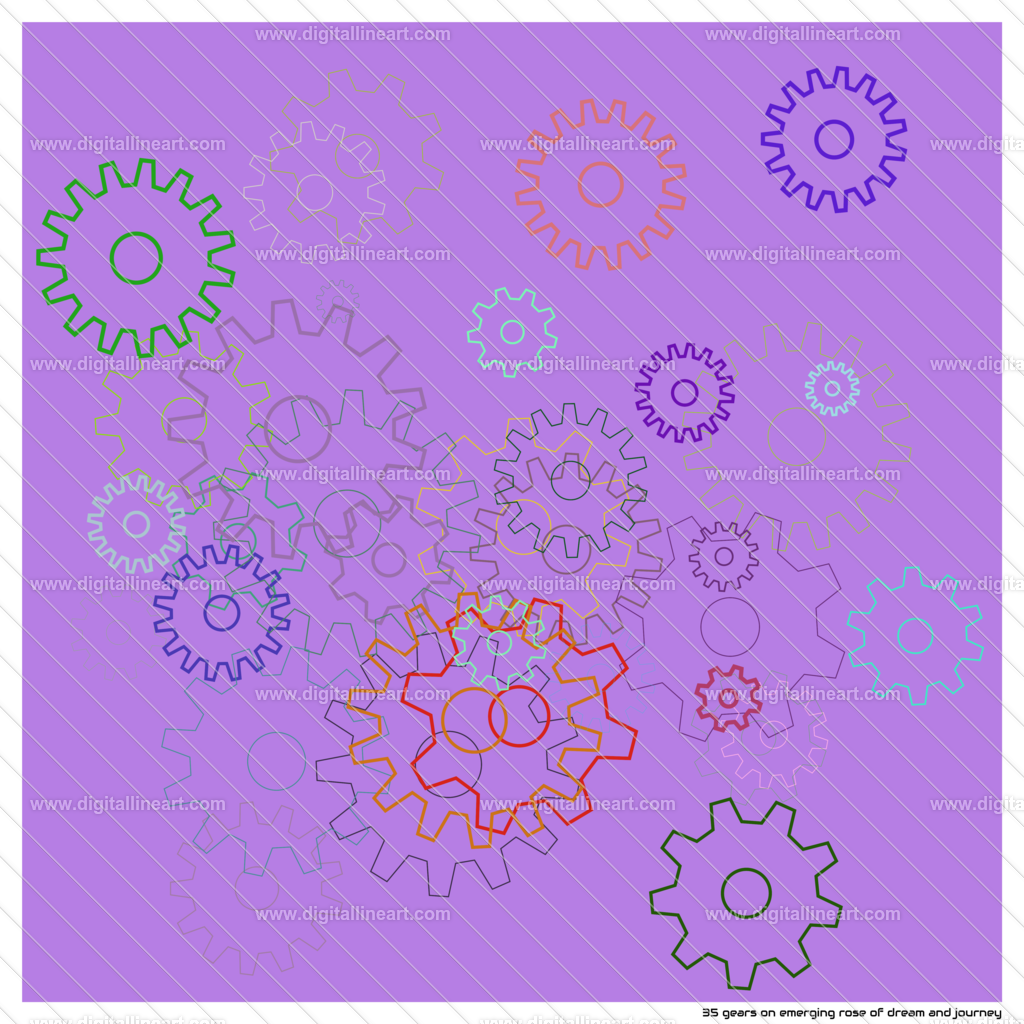 35-gears-emerging-rose-of-dream-and-journey | digitallineart - Realisiert mit Pictrs.com
